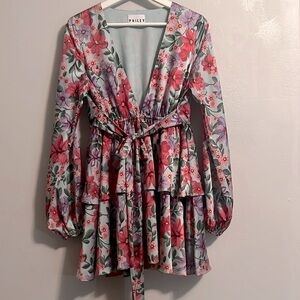 Priley mini dress floral size M